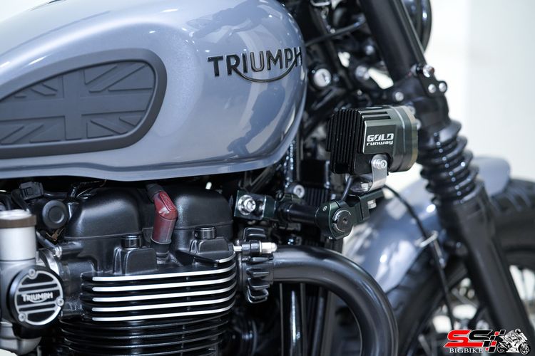 Triumph Bonneville Bobber Black ปี2018 Custom หล่อๆลงตัว ของแต่งเพียบ ราคาเร้าใจ รูปที่ 14