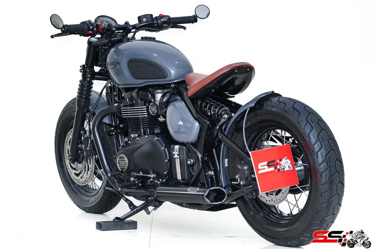 Triumph Bonneville Bobber Black ปี2018 Custom หล่อๆลงตัว ของแต่งเพียบ ราคาเร้าใจ รูปที่ 5