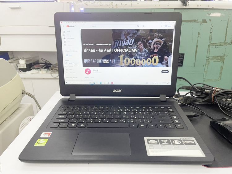 acer aspire 3 A314-41 AMD A6 Ram 8 สวย แบตนาน ใช้งานได้ดี ราคาถูกใจ รูปที่ 5