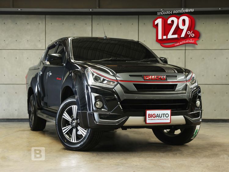 Isuzu D-MAX 2018 1.9 Hi-Lander X-Series Z Pickup ดีเซล ไม่ติดแก๊ส เกียร์ธรรมดา ดำ