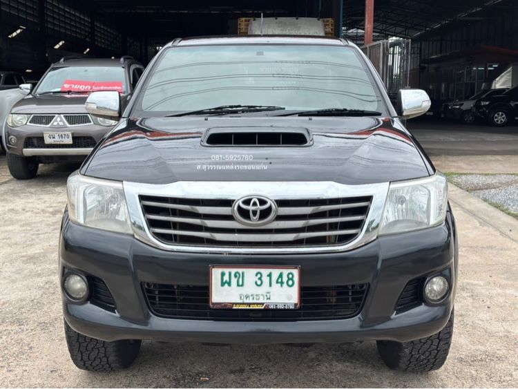 Toyota Hilux Vigo Champ 2013 Smart Cab 2.5 E Prerunner ดีเซล เกียร์ธรรมดา ดำ