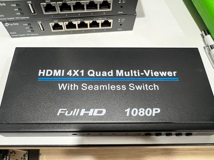 NK-941 HDMI 4x1 Quad Multi-Viewer With Seamless