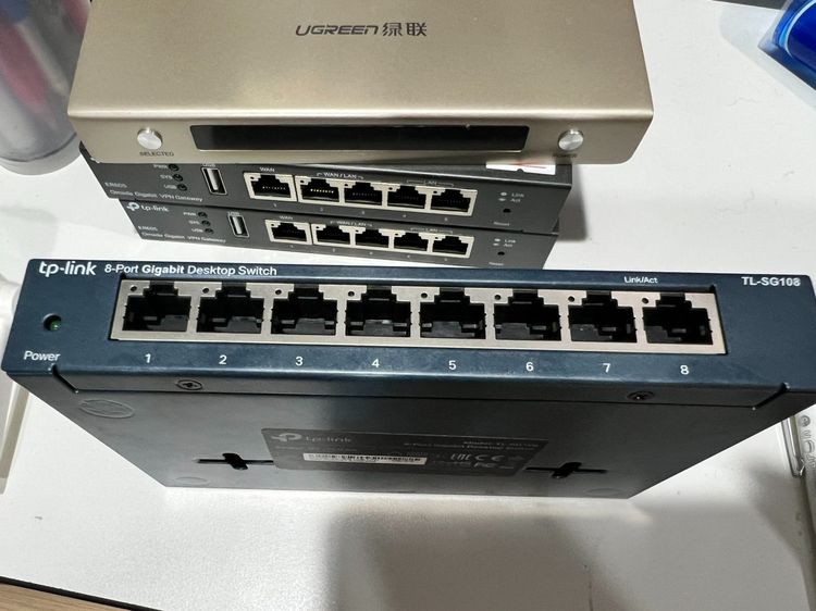 TP-LINK TL-SG108 8-Port Gigabit Desktop Switch  รูปที่ 2