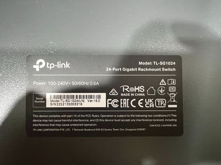 TP-Link 24-Port Gigabit Switch