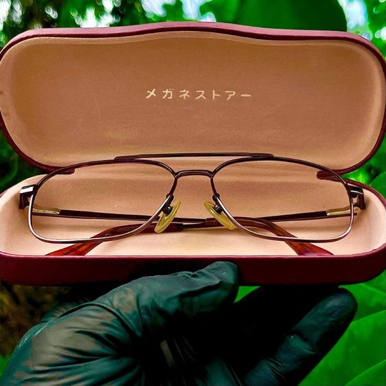 แว่นตาวินเทจ FRAME JAPAN Charmant CH 3672 TITAN-P 1990’s