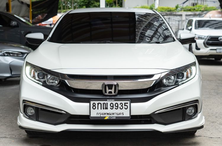 Honda Civic 2019 1.8 EL i-VTEC Sedan เบนซิน ไม่ติดแก๊ส เกียร์อัตโนมัติ ขาว