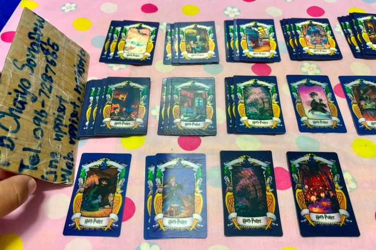 การ์ด Harry Potter Vintage Chocolate Frog 3D รูปที่ 2
