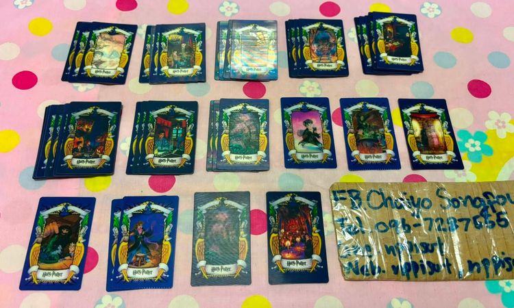 การ์ด Harry Potter Vintage Chocolate Frog 3D