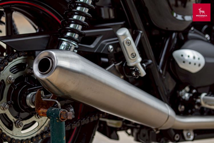 Triumph Streettwin900 ปี2018 สีขาวหายาก วิ่งน้อย7,000km. ใหม่มาก รูปที่ 6