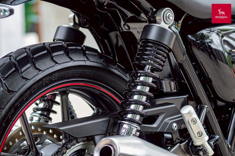 Triumph Streettwin900 ปี2018 สีขาวหายาก วิ่งน้อย7,000km. ใหม่มาก รูปที่ 7