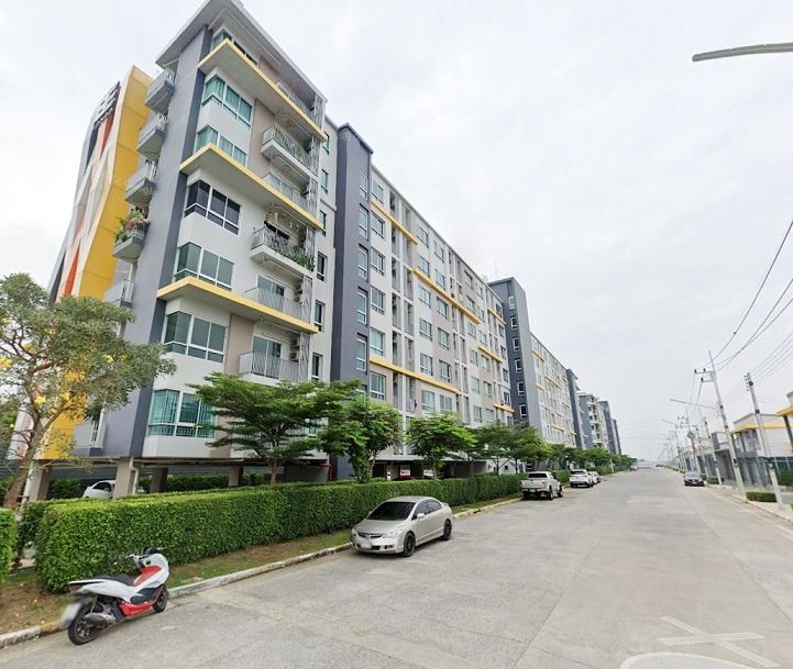 ขายด่วน BE Condo รังสิต ตึก A ชั้น 5 ห้องใหญ่ 29.74 ตรม. เฟอร์ครบพร้อมอยู่ ใกล้ ม.กรุงเทพ เพียง 350 เมตร เดินทางสะดวกมาก