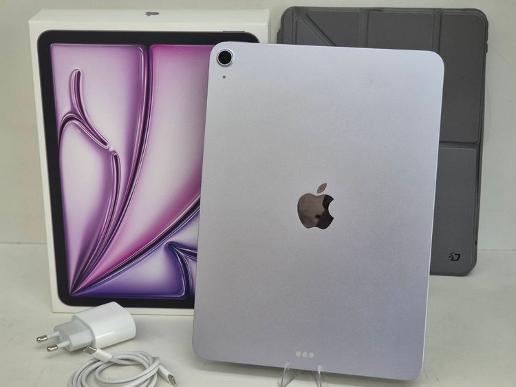 iPad Air 11-inch M4 Wi-Fi 256GB สีม่วง อายุประมาณ 1 เดือน ประกันศูนย์ถึง 23 พ.ค. 2027 รูปที่ 3