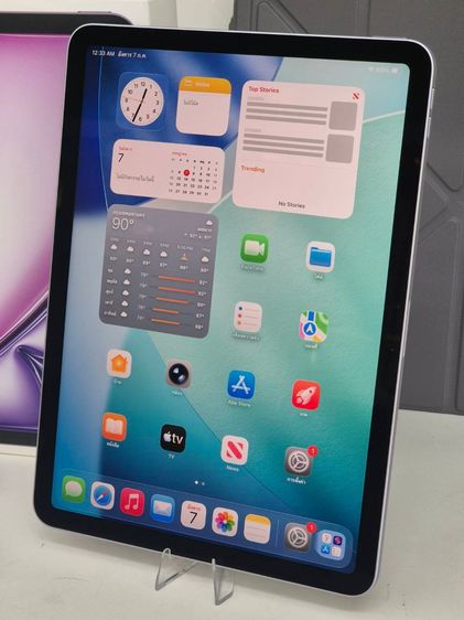 iPad Air 11-inch M4 Wi-Fi 256GB สีม่วง อายุประมาณ 1 เดือน ประกันศูนย์ถึง 23 พ.ค. 2027 รูปที่ 2