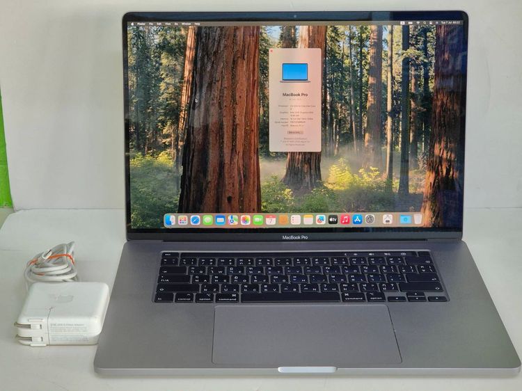 Apple Mackbook Pro 16 Inch แมค โอเอส อื่นๆ อื่นๆ ไม่ใช่ MacBook Pro 16-inch 2019 Core i7 RAM 16GB SSD 512GB แบต 191 รอบ สภาพสวย พร้อมที่ชาร์จ
