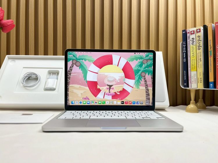 MacBook Neo 13-inch A18 Pro Ram8GB SSD256GB Silver Apple Care 24 April 2027 รหัสสินค้า M001