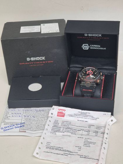 CASIO G-SHOCK GRAVITYMASTER LIMITED EDITION รุ่น GWR-B1000X-1ADR Carbon Monocoque Full Set รูปที่ 14