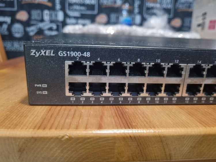 Smart Managed Switch) รุ่น Zyxel GS1900-48. รูปที่ 4