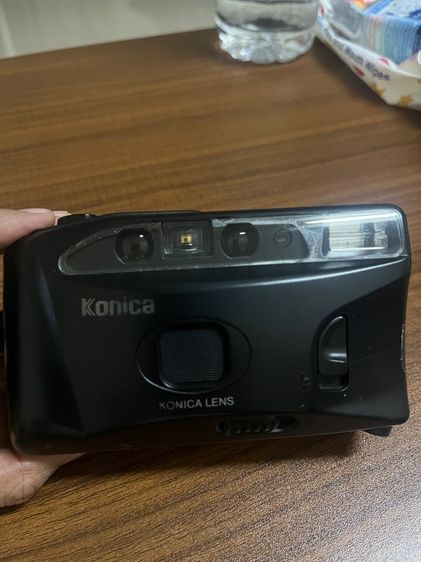 กล้องฟิล์มคอมแพค Konica Pop EF-88 สีดำ