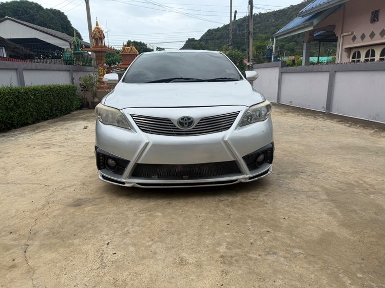 รถ Toyota Altis 1.6 E CNG สี บรอนซ์เงิน