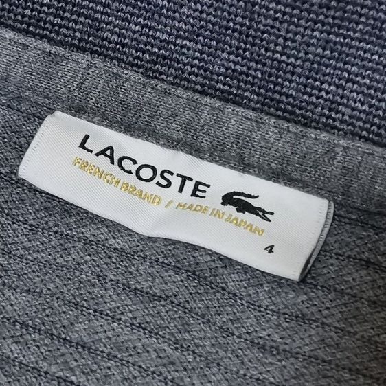 🐊 LACOSTE Long Sleeve Polo (Made in Japan) 🇯🇵 รูปที่ 7
