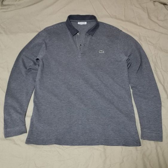 🐊 LACOSTE Long Sleeve Polo (Made in Japan) 🇯🇵 รูปที่ 4