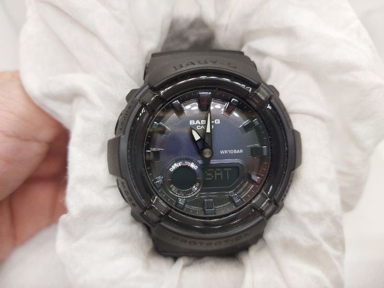 ซิลิโคน น้ำเงิน นาฬิกาข้อมือ Casio ของแท้