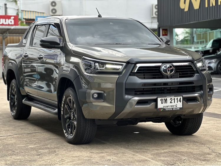 Toyota Hilux Revo 2025 Double Cab Prerunner 2x4 2.4 Rocco Pickup ดีเซล ไม่ติดแก๊ส เกียร์อัตโนมัติ เขียว รูปที่ 3