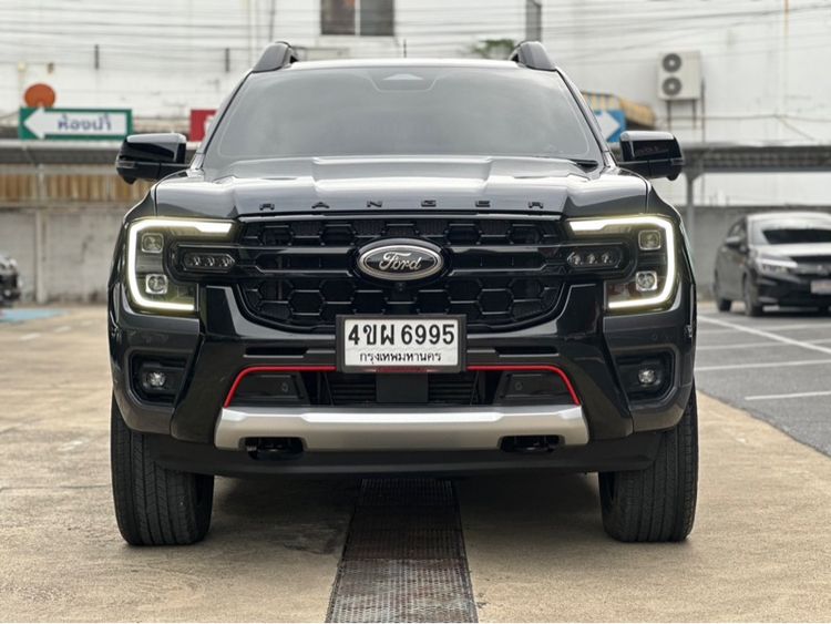 รถ Ford Ranger 2.0 Bi-Turbo 4WD Stormtrak สี เทา