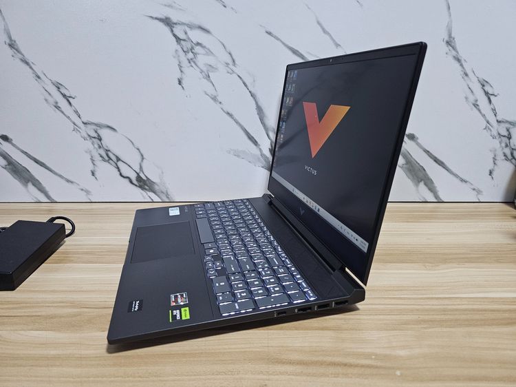 HP Victus Gaming Ryzen7 7445Hs+Ram16DDR5+ RTX 30506Gb+15.6" FHD IPS+เครื่องสวย ประกันศูนย์ รูปที่ 5
