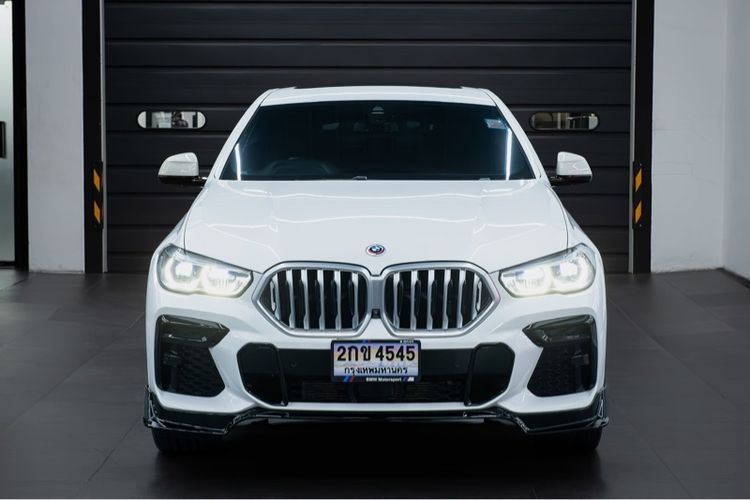 BMW X6 2023 3.0 xDrive40i M Sport Utility-car เบนซิน ไม่ติดแก๊ส เกียร์อัตโนมัติ ขาว รูปที่ 2