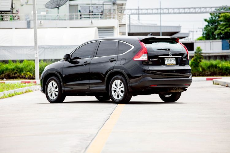 Honda CR-V 2014 2.0 E 4WD Utility-car เบนซิน ไม่ติดแก๊ส เกียร์อัตโนมัติ ดำ รูปที่ 4