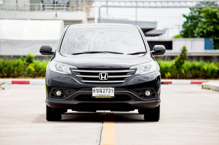 Honda CR-V 2014 2.0 E 4WD Utility-car เบนซิน ไม่ติดแก๊ส เกียร์อัตโนมัติ ดำ รูปที่ 2