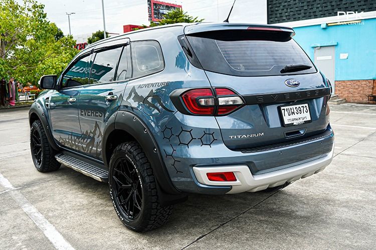 Ford Everest 2016 3.2 Titanium+ 4WD Utility-car ดีเซล ไม่ติดแก๊ส เกียร์อัตโนมัติ ฟ้า รูปที่ 4
