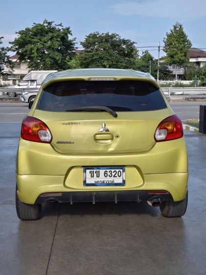 Mitsubishi Mirage 2013 1.2 GLS Sedan เบนซิน ไม่ติดแก๊ส เกียร์อัตโนมัติ เหลือง รูปที่ 4