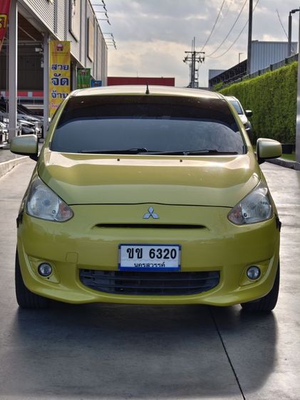 Mitsubishi Mirage 2013 1.2 GLS Sedan เบนซิน ไม่ติดแก๊ส เกียร์อัตโนมัติ เหลือง รูปที่ 2