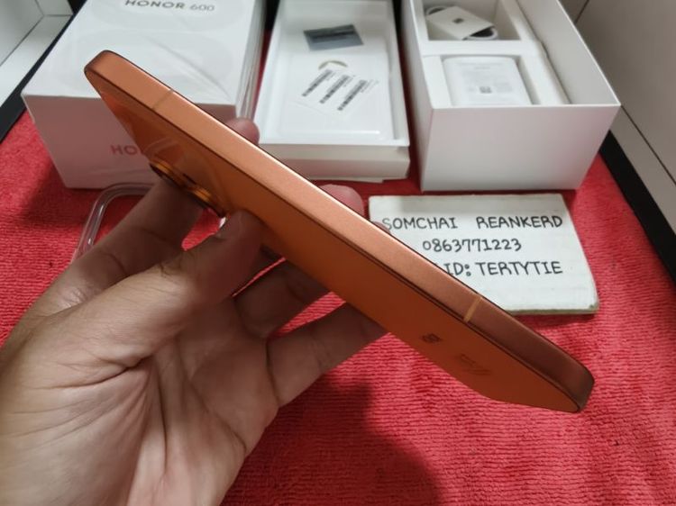 ขาย Honor 600 5G สี Orange เครื่องศูนย์ไทย ประกันเหลือเกือบ 2 ปี รูปที่ 7