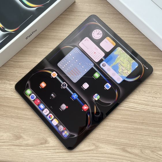 ขาย/เทิร์น iPad Pro 13” M4 WiFi 256 แบต 98% รอบชาร์จแค่ 82 รอบ ใช้น้อย สวยไร้ตำหนิ ครบกล่อง มีใบเสร็จ รูปที่ 3