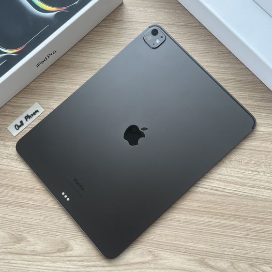 ขาย/เทิร์น iPad Pro 13” M4 WiFi 256 แบต 98% รอบชาร์จแค่ 82 รอบ ใช้น้อย สวยไร้ตำหนิ ครบกล่อง มีใบเสร็จ รูปที่ 7