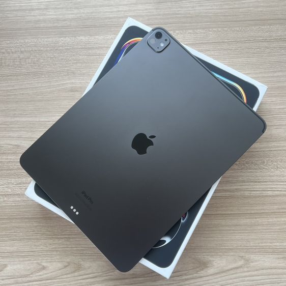 ขาย/เทิร์น iPad Pro 13” M4 WiFi 256 แบต 98% รอบชาร์จแค่ 82 รอบ ใช้น้อย สวยไร้ตำหนิ ครบกล่อง มีใบเสร็จ รูปที่ 6