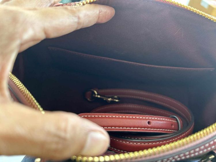 Coach Rowan Satchel หมอน10" คอลเลคชั่นลูกแมวเต้นรำ ของแท้100" รูปที่ 14