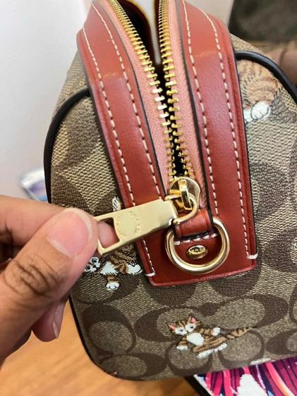 Coach Rowan Satchel หมอน10" คอลเลคชั่นลูกแมวเต้นรำ ของแท้100" รูปที่ 5
