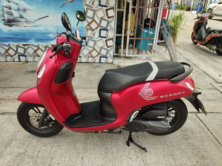 🛵ยังไงก็ขาย SCOOPY-i ปี 65 เครื่องดี สีสวย สตาร์ทมือ กุญแจรีโมท เล่มชุดโอนครบ+เปลี่ยนถ่ายน้ำมันเครื่องฟรี ส่งฟรี 30 กม. รูปที่ 2