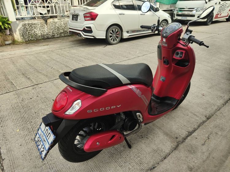 🛵ยังไงก็ขาย SCOOPY-i ปี 65 เครื่องดี สีสวย สตาร์ทมือ กุญแจรีโมท เล่มชุดโอนครบ+เปลี่ยนถ่ายน้ำมันเครื่องฟรี ส่งฟรี 30 กม. รูปที่ 8