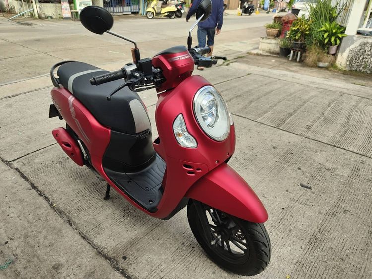 🛵ยังไงก็ขาย SCOOPY-i ปี 65 เครื่องดี สีสวย สตาร์ทมือ กุญแจรีโมท เล่มชุดโอนครบ+เปลี่ยนถ่ายน้ำมันเครื่องฟรี ส่งฟรี 30 กม. รูปที่ 5