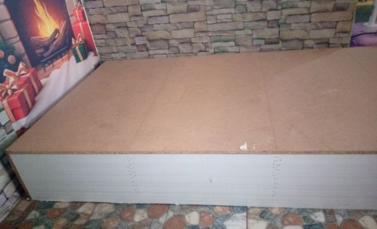 🔥ขายตามสภาพพร้อมรับเอง‎🛏️ ฐานเตียง+ท็อปเปอร์ยางพารา 3.5 ฟุต
