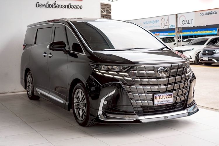 รถ Toyota Alphard 2.5 สี ดำ