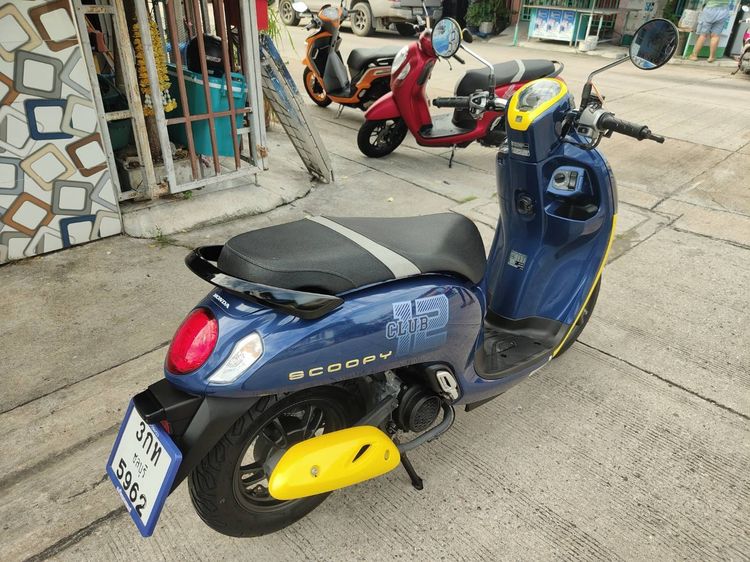 🛵ยังไงก็ขาย SCOOPY-i ปี 64 เครื่องดี สีสวย สตาร์ทมือ กุญแจรีโมท เล่มชุดโอนครบ+เปลี่ยนถ่ายน้ำมันเครื่องฟรี ส่งฟรี30 ก.ม รูปที่ 8