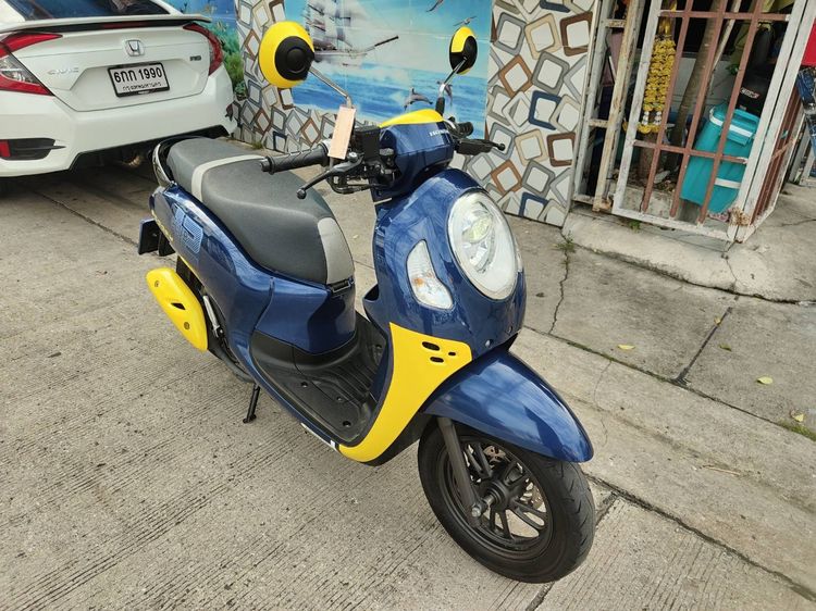 🛵ยังไงก็ขาย SCOOPY-i ปี 64 เครื่องดี สีสวย สตาร์ทมือ กุญแจรีโมท เล่มชุดโอนครบ+เปลี่ยนถ่ายน้ำมันเครื่องฟรี ส่งฟรี30 ก.ม รูปที่ 5