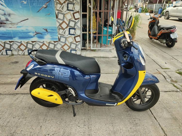 🛵ยังไงก็ขาย SCOOPY-i ปี 64 เครื่องดี สีสวย สตาร์ทมือ กุญแจรีโมท เล่มชุดโอนครบ+เปลี่ยนถ่ายน้ำมันเครื่องฟรี ส่งฟรี30 ก.ม รูปที่ 3