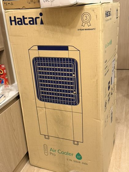 Hatari พัดลมไอเย็น 11 นิ้ว รุ่น AC PRO สีขาวใหม่แกะกล่อง ราคาคุยกันได้ รูปที่ 2